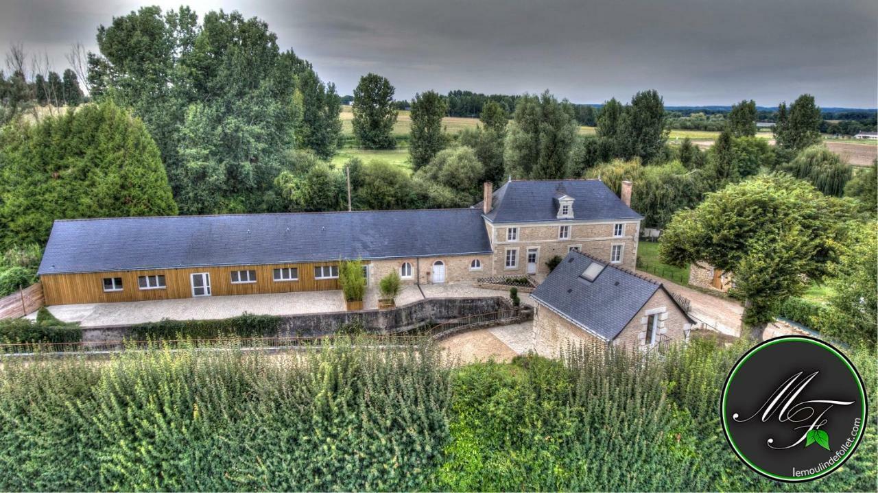 Bed and Breakfast Le Moulin De Follet Fougere  Exterior foto